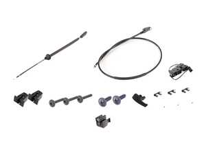 ES#2592780 - 8P0823509KKT - Hood Release Kit - Includes everything to replace the hood latch system - Genuine Volkswagen Audi - Audi