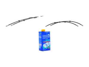 ES#4828224 - 2514200548KT - Brake Hose Kit - Featuring Corteco Front & Rear Brake Hoses, and ATE TYP 200 DOT 4 Brake Fluid. - Assembled By ECS - Mercedes Benz