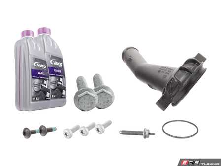 ES#5386555 - 07K121011BKT10 - Thermostat / Water Pump Replacement Kit - Includes necessary parts to replace the thermostat. - Assembled By ECS - Volkswagen