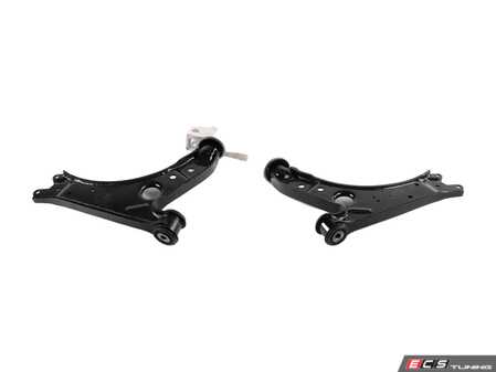 ES#2770512 - 1K0407151BCKT3 - Front Control Arm Kit - Includes right and left control arm, inner bushings, and ball joints - Meyle - Audi