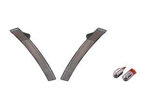 ES#3176140 - 3821403pucKT - Clear Front Side Marker Lights With Bulbs - Pair - Clear version of the front marker lights with silver coated bulbs - Assembled By ECS - MINI