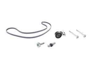 ES#3677216 - 7pp903137KT - Accessory Belt Kit - Keep your drive belt tight with a new belt, tensioner, Lever, and hardware. - Genuine Porsche - Porsche
