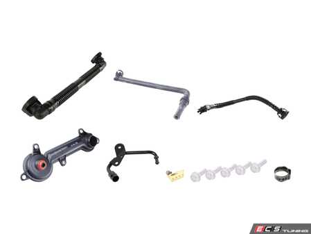 ES#2602540 - 11157840446KT - Emissions Service Kit - Everything you need to service your PCV system - Genuine BMW - BMW