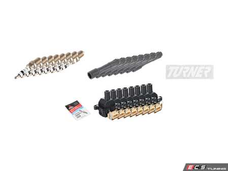 ES#3438346 - 12137599218kt7KT - Ignition Service Kit - Includes new spark plugs and coils - Assembled By ECS - BMW