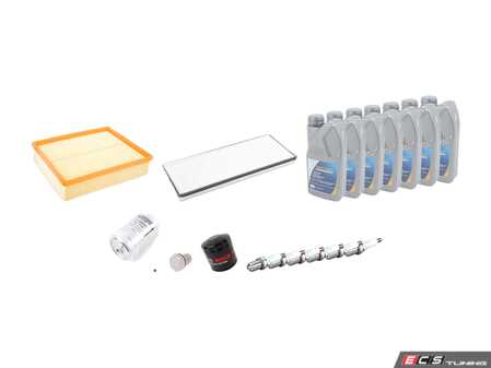 ES#4572 - PASV64M40KSKEV - 40k Scheduled Service Kit - Everything you need to perform 40k service on your Passat 30v. - Assembled By ECS - Volkswagen
