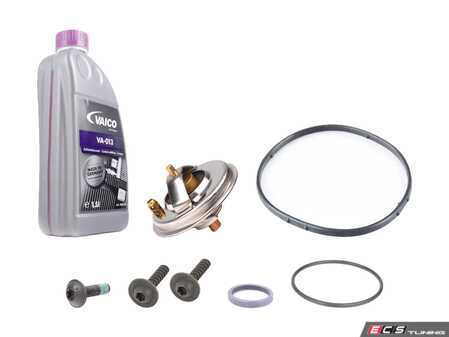 ES#2996984 - 07K121115CKT1 - Thermostat Replacement Kit  - Everything you need to service a faulty thermostat - Assembled By ECS - Volkswagen