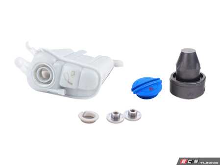 ES#2678372 - 8K0121405FKT2 - Expansion Tank Replacement Kit - Install a brand new expansion tank with a new cap and hardware - Genuine Volkswagen Audi - Audi