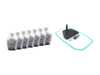 ES#4820867 - e65b7aatsKT - Automatic Transmission Service Kit - Includes all the necessary components for a complete transmission service - Featuring a new Genuine BMW filter, ZF Lifeguard 6 fluid, a pan gasket, and fill & drain plugs - Assembled By ECS - BMW