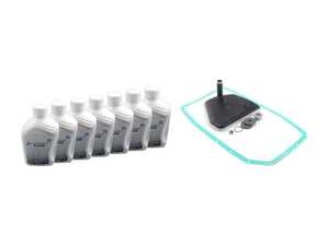 ES#4820867 - e65b7aatsKT - Automatic Transmission Service Kit - Includes all the necessary components for a complete transmission service - Featuring a new Genuine BMW filter, ZF Lifeguard 6 fluid, a pan gasket, and fill & drain plugs - Assembled By ECS - BMW
