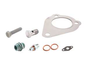 ES#2966508 - b5psttditbiKT - Turbocharger Installation Kit - Includes gasket and related hardware used between turbo and downpipe - Genuine Volkswagen Audi - Volkswagen
