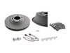 ES#3651367 - 95535140151KTGKT - Front Brake Service Kit - Featuring Genuine Porsche rotors, and Genuine Porsche pads - Genuine Porsche - Porsche