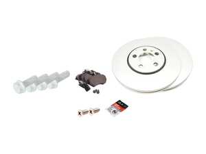 ES#2696310 - 3A0615301A - Front Brake Service Kit - Everything you'll need to service your front brakes - Assembled By ECS - Volkswagen