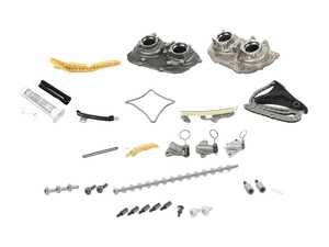 ES#4819124 - 06M109218JKT1 - Ultimate Timing Chain Kit  - New rails, chains, tensioners, covers, and hardware to keep your engine running strong - Genuine Volkswagen Audi - Audi