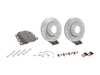 ES#2598564 - 99735140101FOKT - Front Brake Service Kit - Featuring genuine Porsche rotors and Textar brake pads - Assembled By ECS - Porsche