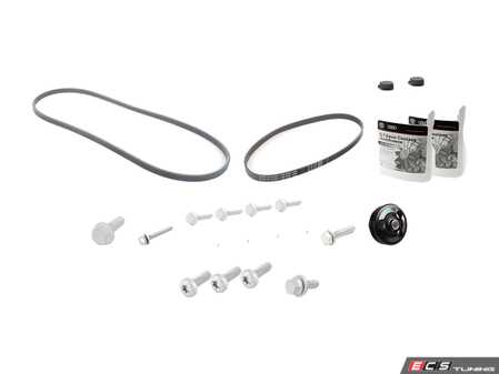 ES#2792968 - 07K121011BKT4 - Water Pump Replacement Kit - Featuring genuine replacement parts - Genuine Volkswagen Audi - Volkswagen