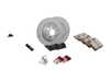 ES#4643614 - 1294230312KT8 - Rear Brake Service Kit - Featuring Zimmerman rotors, and Akebono Euro Ceramic pads - Assembled By ECS - Mercedes Benz