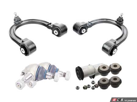 ES#4666671 - 2113300335KT - Front Control Arm Kit - Featuring Comprehensive Lemforder Front Control Arm Kit - Assembled By ECS - Mercedes Benz