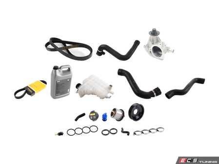 ES#2628568 - 11537835558KT2 - ECS Cooling System Refresh Kit - Level 2 - A more advanced cooling refresh kit - with OEM components - Genuine BMW - BMW