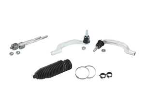 ES#4908398 - 2463380000KT - Mercedes-Benz CLA / GLA Tie Rod Kit - Includes inner and outer tie rods with boots and clamps. - Genuine Mercedes Benz - Mercedes Benz