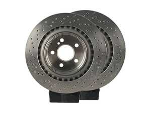 ES#4643292 - 2044230412KT3 - Rear Brake Rotors - Pair (330x26) - Does not include new rotor securing screws - Brembo - Mercedes Benz