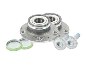 ES#4619851 - 5Q0598611KT - Rear Wheel Bearing Kit (30mm ID) - Includes dust cover and axle bolt - Genuine Volkswagen Audi - Audi Volkswagen