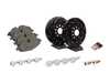 ES#2848981 - 5qd698151frKT -  Front Brake Service Kit (312x25) - Featuring EBC slotted rotors and ECS EP24 "Enthusiast Performance" pads. - Assembled By ECS - Volkswagen