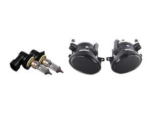 ES#2804824 - 010290ZIZ02KT - Smoked Fog Light Set w/ Bulbs - Featuring smoked lenses for superior looks at all times! Bulbs included. - ZiZa - BMW