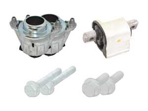 ES#4666835 - 20424051171KT1 - Engine & Trans Mount Service Kit - Featuring Hamburg-Technic Engine & Corteco Transmission Mounts with Hardware! - Hamburg Tech - Mercedes Benz