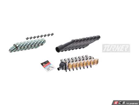 ES#3438301 - 12137599218kt6 - Ignition Service Kit - Includes new spark plugs and coils - Assembled By ECS - BMW