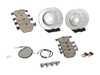 ES#4815879 - 34116855000RPKT7 - Front & Rear Brake Service Kit - Includes ECS V5 rotors and ECS DD23 ceramic pads. - Assembled By ECS - BMW