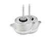 ES#4715733 - 99737504908KT3 - 997 Coupe Engine Mount Set - Featuring Hamburg Technic Left & Right Side Engine Mounts! - Assembled By ECS - Porsche
