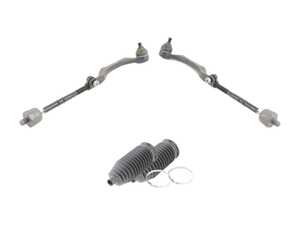 ES#4350613 - 32106778548KT - Tie Rod Full Section And Boots - Left And Right Side Kit  - Repair your MINI steering clunk, boots, and hardware - Assembled By ECS - MINI