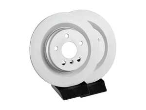 ES#3991441 - 34216799369kt1 - Rear Rotors - Pair 11.811" (300x20) - High performance coated rotors for stopping your vehicle. Plain face and vented. - Zimmermann - MINI