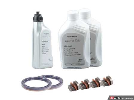 ES#2765432 - 02D525596BKT2 - Rear Differential Service Kit - Complete kit to properly service your rear differential - Genuine Volkswagen Audi - Audi