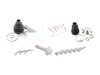 ES#3690869 - 1k0407357dktKT - CV Joint Refresh Kit - Includes both boots and hardware to service one axle. - Assembled By ECS - Volkswagen