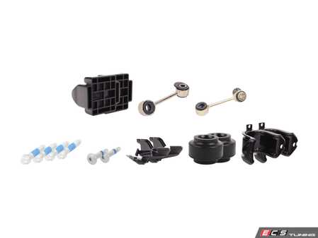 ES#2776622 - 2109900622KT1 - Front Sway Bar Installation Kit - Includes new bushings, brackets, hardware, shims and end links - Genuine Mercedes Benz - Mercedes Benz