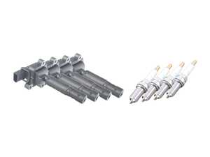 ES#4934729 - 0001502580KT4 - 12-15 C250/SLK250 M271 Ignition Service Kit - Set of 4 spark plugs and ignition coils for Mercedes M271 evo engines - Genuine Mercedes Benz - Mercedes Benz