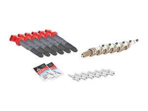 ES#3677206 - 94860210413KT5 - 2010-2016 3.6L Panamera Ignition Service Kit - Featuring OE Beru Ignition Coils and Bosch Spark Plugs - Assembled By ECS - Porsche