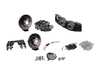 ES#2739956 - 34112282806KT - E60 M5 Front Brake Retrofit Kit - Complete kit to retrofit the 374x36mm front brakes from the M5 - Assembled By ECS - BMW