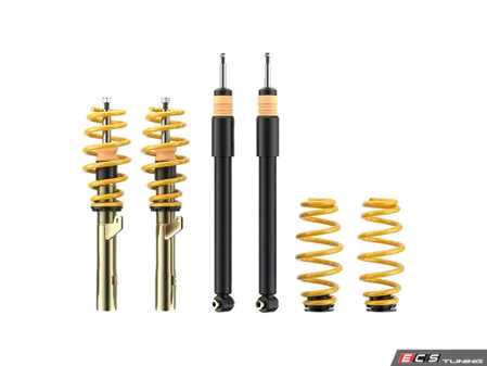 ES#3245783 - 1328000eKT - ST X Performance Coilover System - Fixed Damping - Height adjustable with average lowering of 1.2"-2.4"F, 1.8"-2.6"R. - Suspension Techniques - Volkswagen