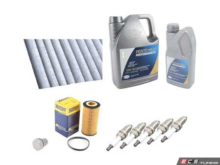 ES#2996971 - 06D115562KT18 - 40k Service Kit  - Featuring Pentosin high performance synthetic engine oil and Beru spark plugs - Assembled By ECS - Volkswagen