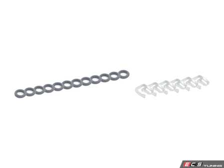 ES#2765407 - 0199971348KT1 - Fuel Injector Installation Kit - Includes everything required to replace the fuel injectors - Assembled By ECS - Mercedes Benz