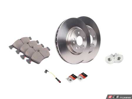 ES#4643479 - 1644211312KT9 - Front Brake Service Kit - Featuring Brembo rotors, and Brembo Ceramic pads - Assembled By ECS - Mercedes Benz