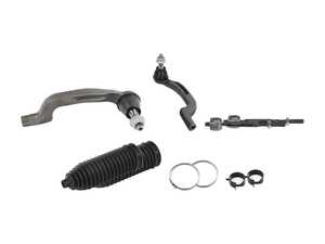 ES#4908402 - 2463380000KT2 - Mercedes-Benz CLA / GLA Tie Rod Kit - Includes inner and outer tie rods with boots and clamps. - Meyle HD - Mercedes Benz