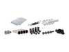 ES#2593028 - 34111157038KT - Front Pad And Rotor Installation Kit - Includes everything to install new front brakes including guide bolts and bushings - Genuine BMW - BMW