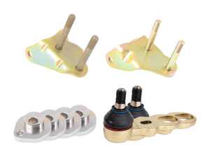 ES#2877468 - 92834104910KT - Front Lower Control Arm Ball Joint Update Kit - Includes left and right lower ball joints with hardware - Genuine Porsche - Porsche