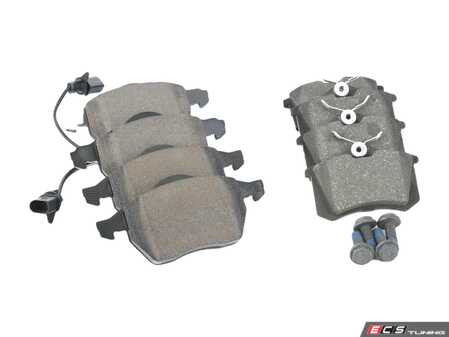 ES#4492348 - 4B0698151AF1KT - Front & Rear Premium Low-Met Brake Pad Kit - Quality brake pads from an original equipment supplier - Brembo - Audi