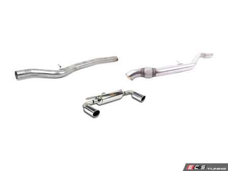 ES#3699215 - 988612KT - Supersprint Exhaust System - Cat Back  - 100% handcrafted in Italy. Stainless steel construction. Legendary sound! - Supersprint - BMW