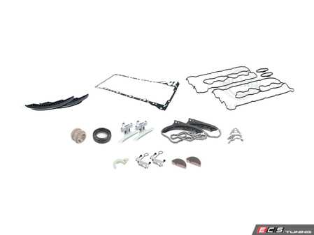ES#4686135 - 11317594899KT1 - N63 Timing Chain Kit - Refresh your N63B4400 With This Complete Timing Chain Kit! - Assembled By ECS - BMW