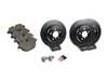 ES#4675717 - 34216898733KT - Performance Rear Brake Service Kit - Drilled and Slotted - Includes ECS Performance Drilled and Slotted rotors and ECS EP24 "Enthusiast Performance" pads. - Assembled By ECS - BMW